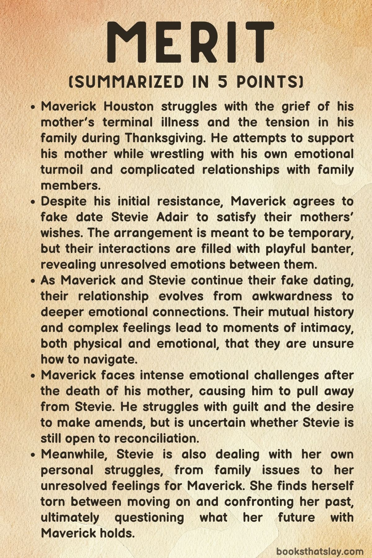 Merit by Devney Perry Summary