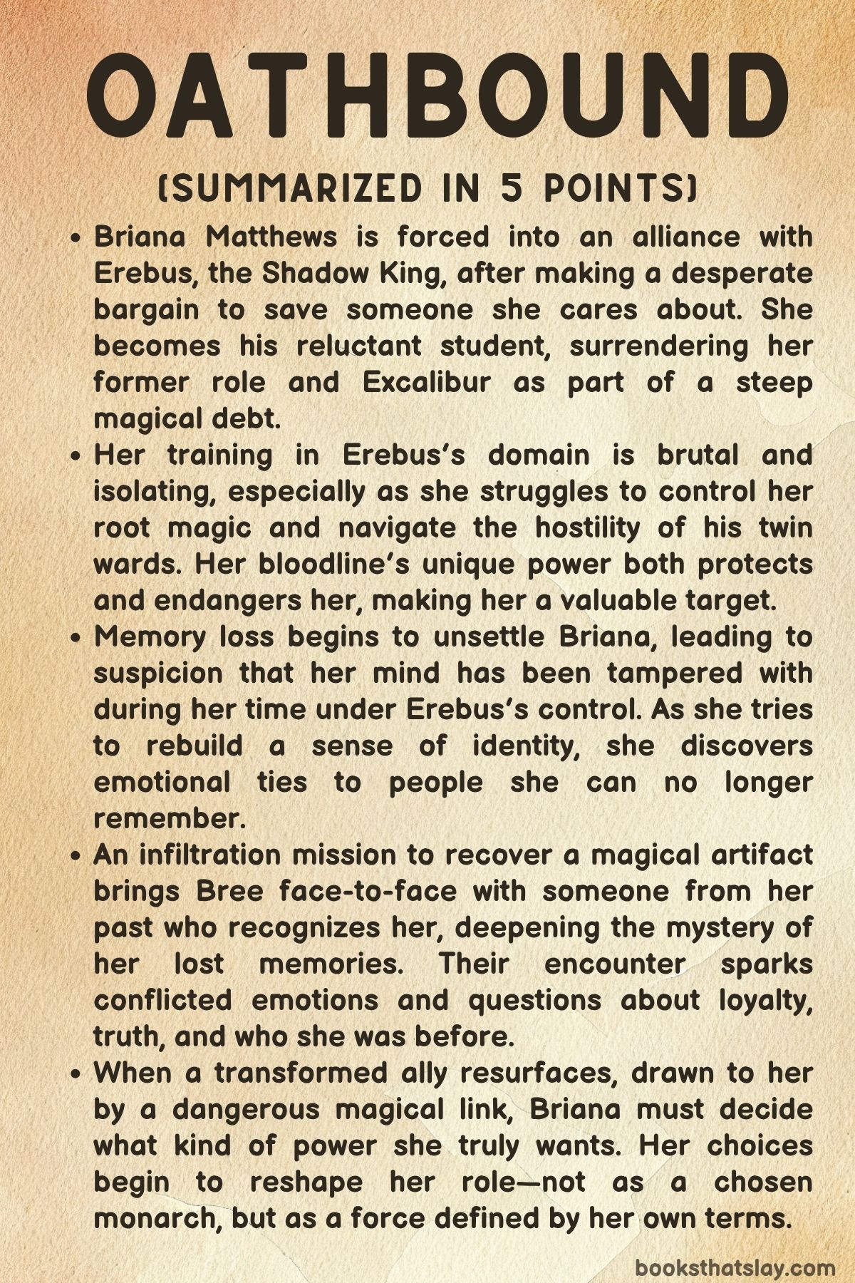 Oathbound by Tracy Deonn Summary
