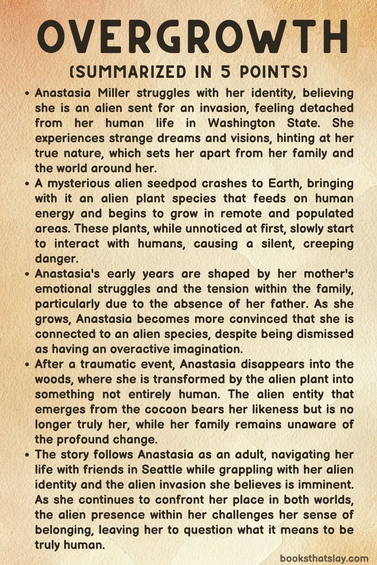 Overgrowth by Mira Grant Summary