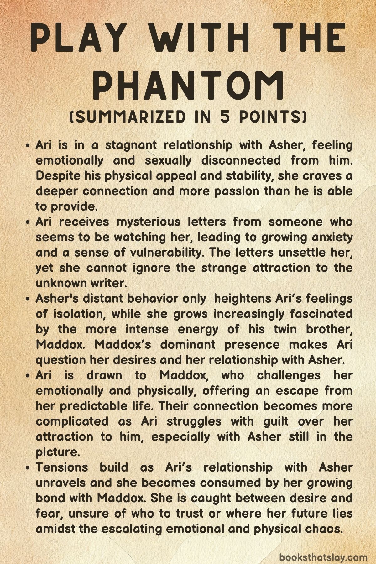 Play With The Phantom Summary