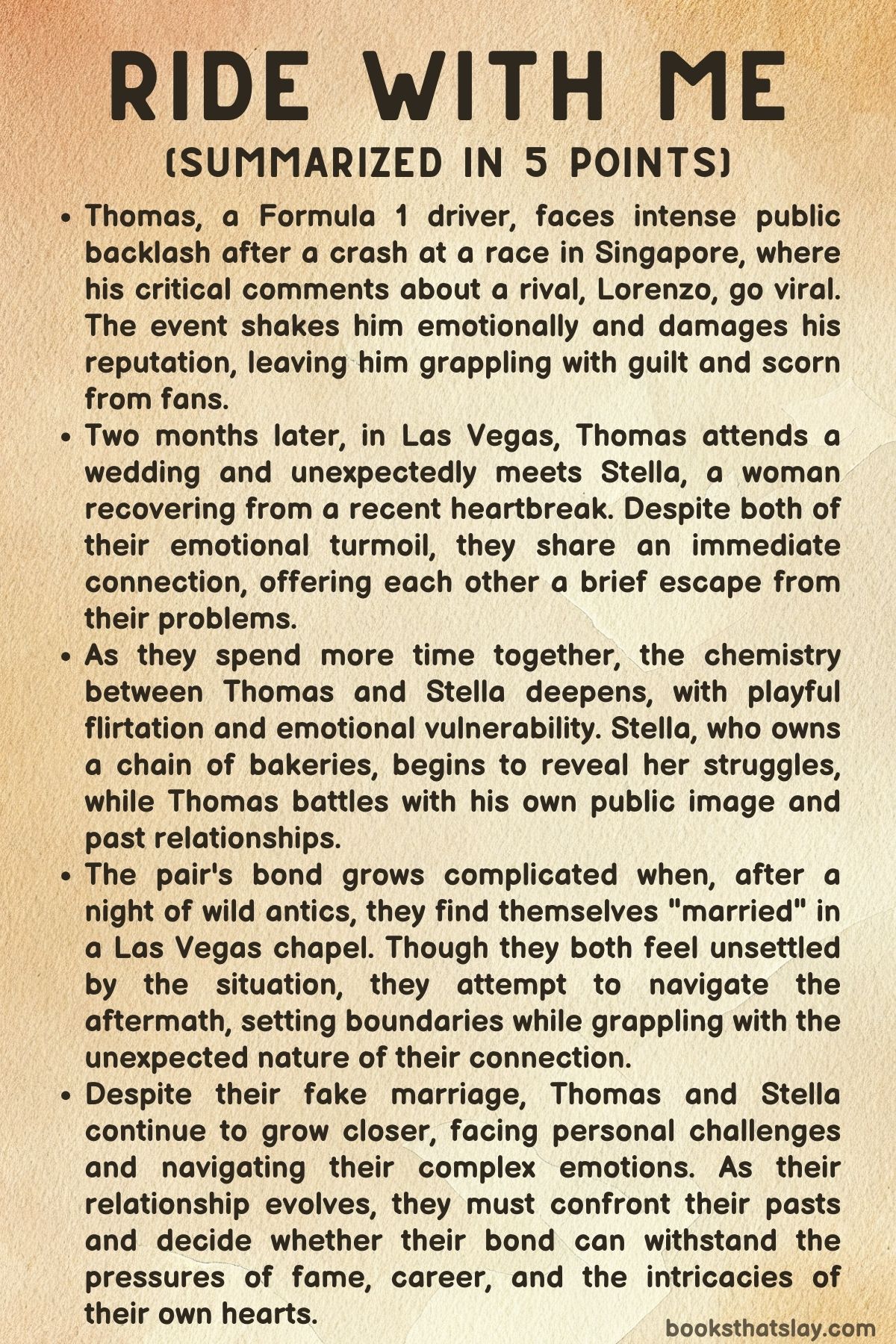 Ride With Me Summary