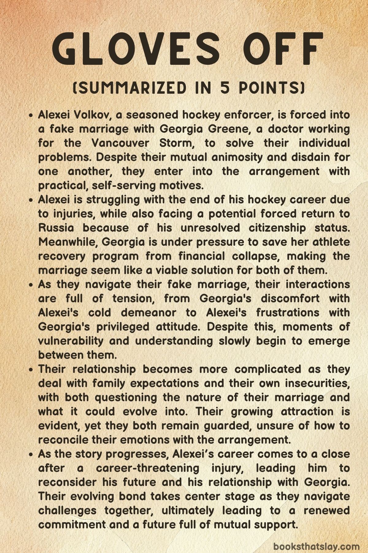 Gloves Off Summary