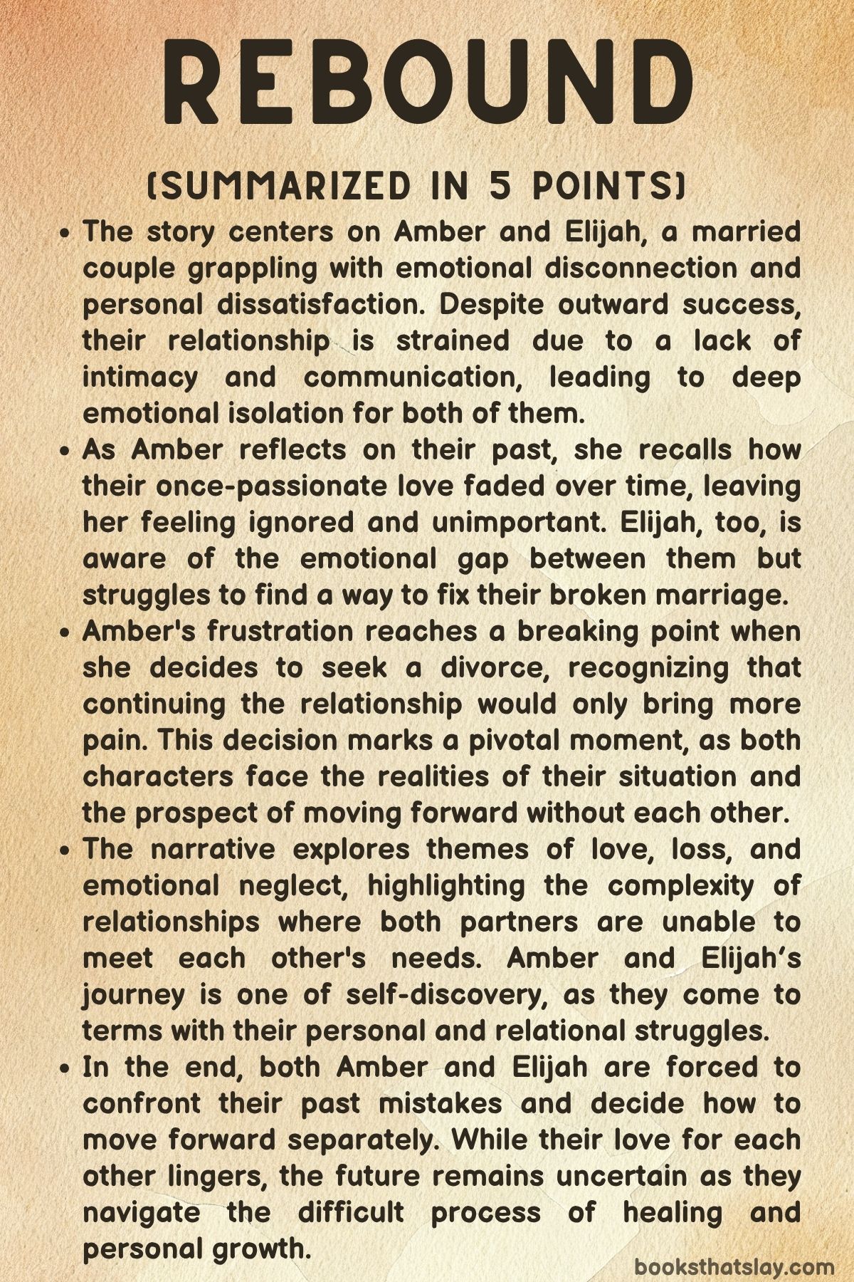 Rebound by Sadie Kincaid Summary