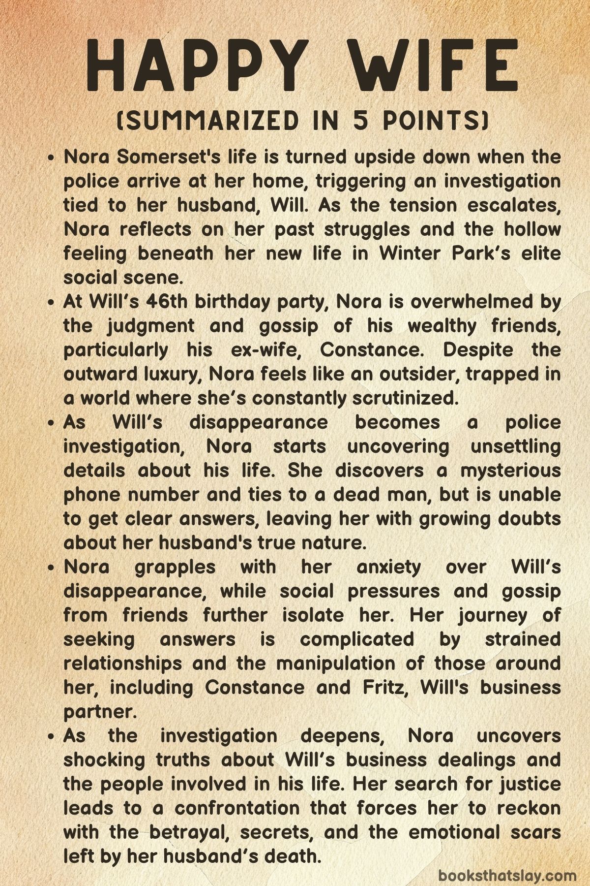 Happy wife Summary