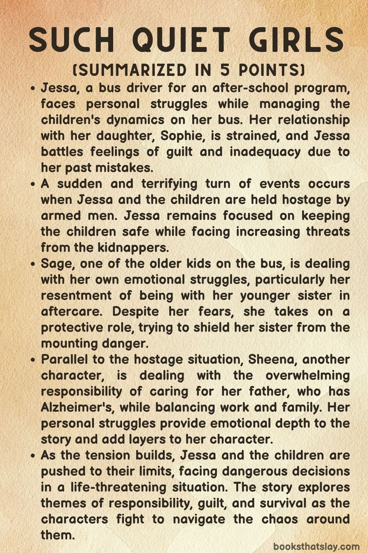 Such Quiet Girls Summary