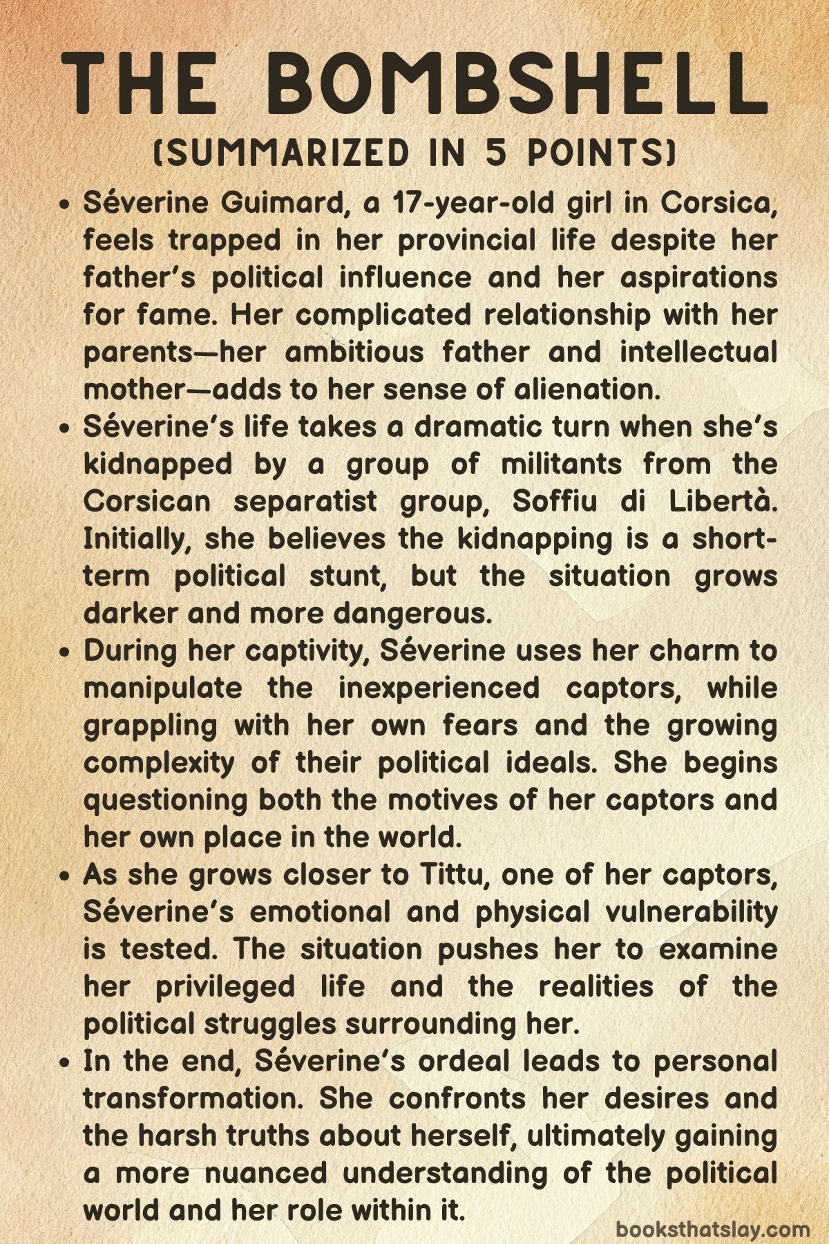 The Bombshell by Darrow Farr Summary