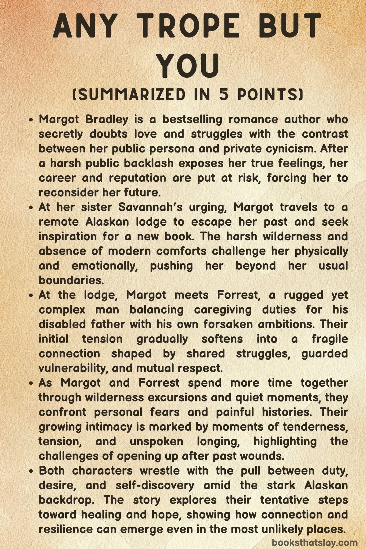Any Trope But You Summary