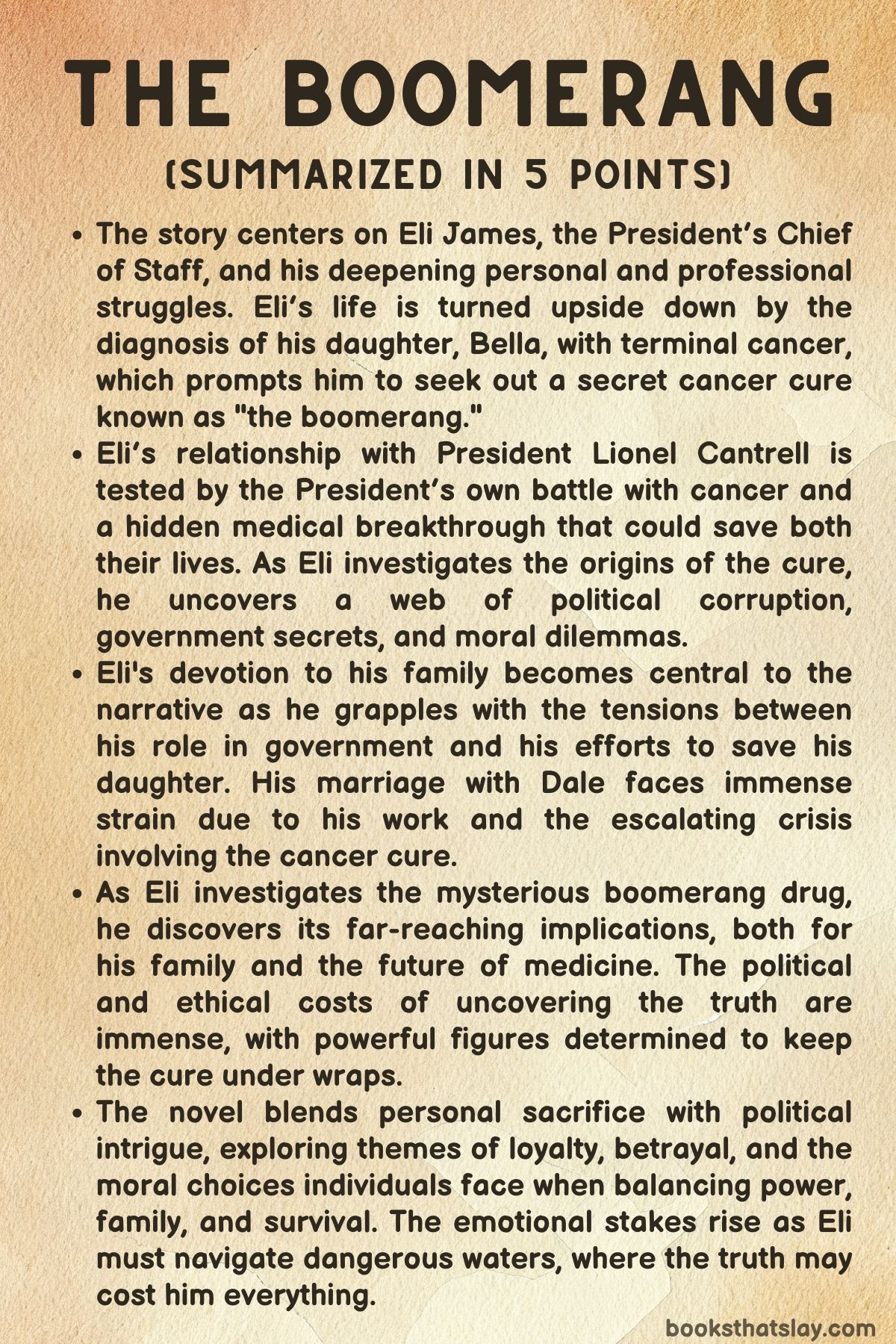 The Boomerang by Robert Bailey Summary