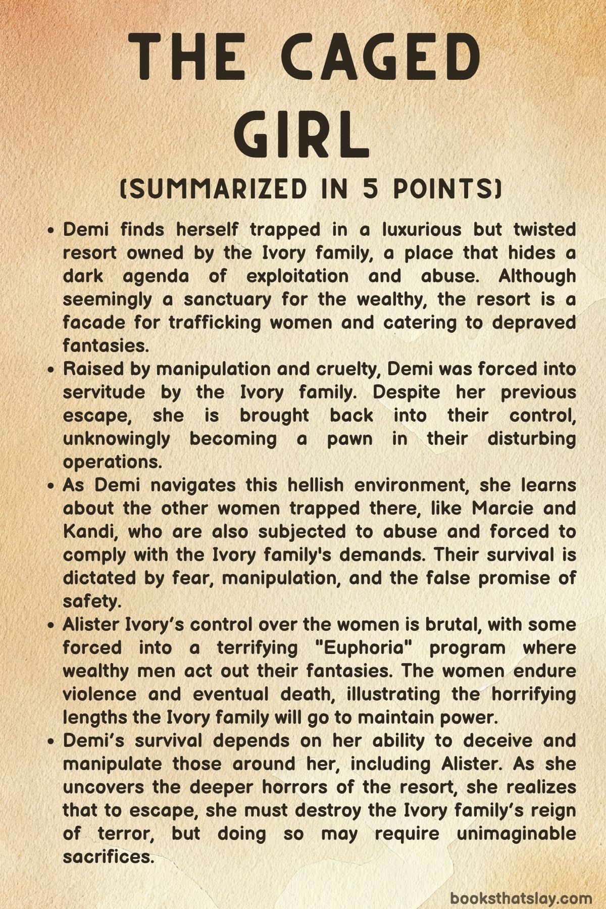 The Caged Girl Summary