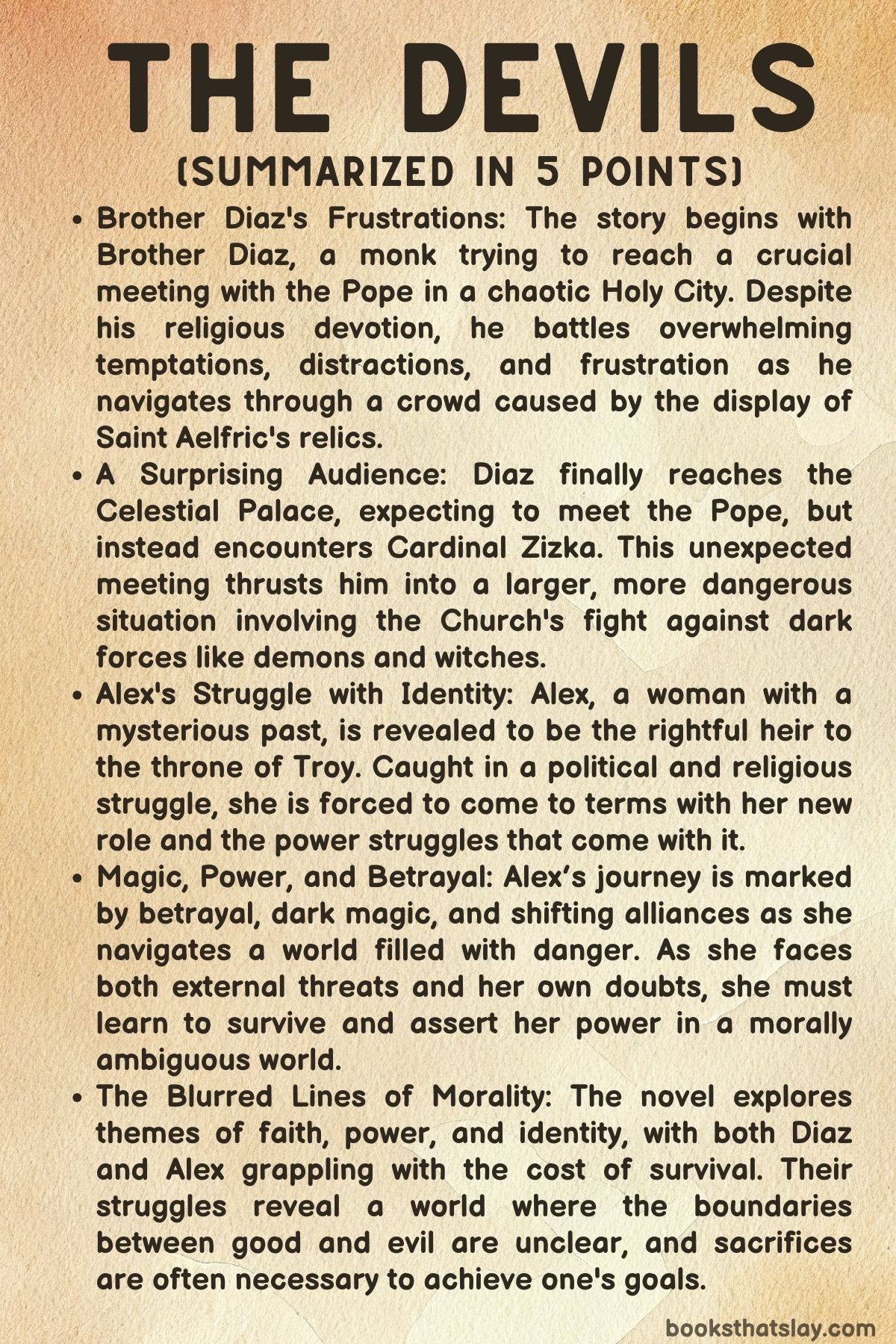 The Devils by Joe Abercrombie Summary, Characters and Themes