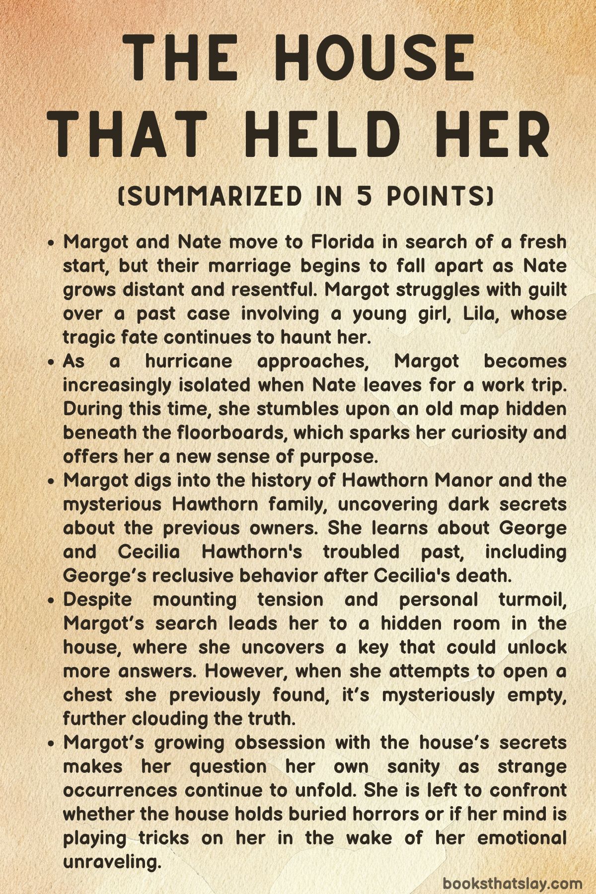 The House That Held Her Summary