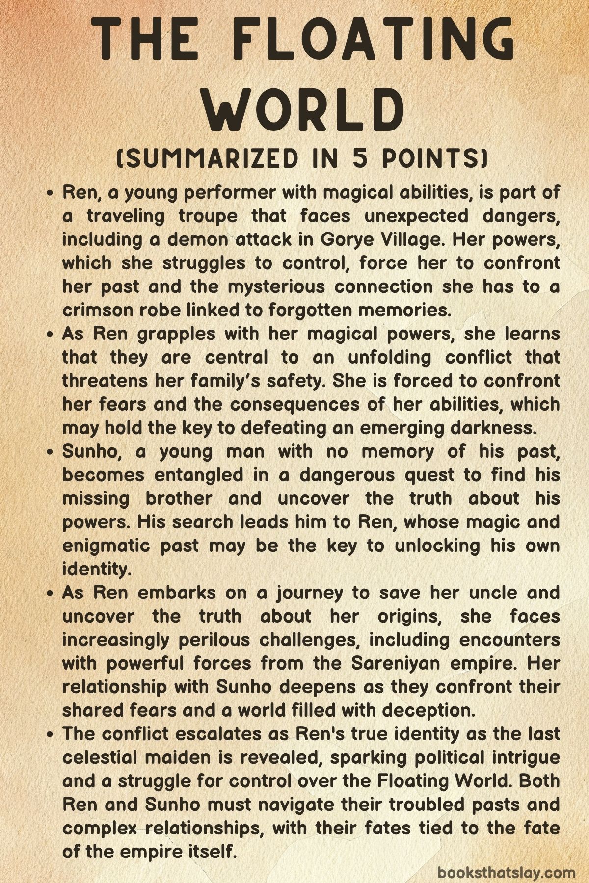 The Floating World Summary