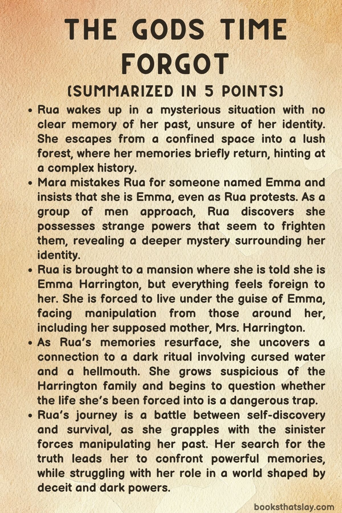 The Gods Time Forgot Summary
