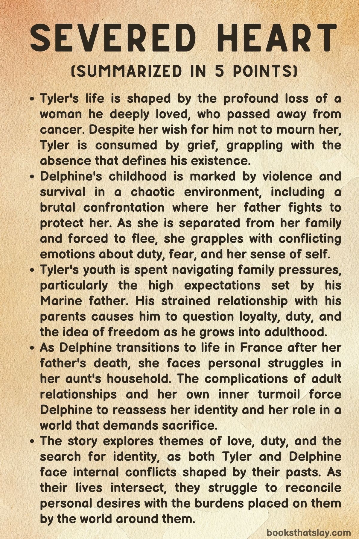 severed heart summary