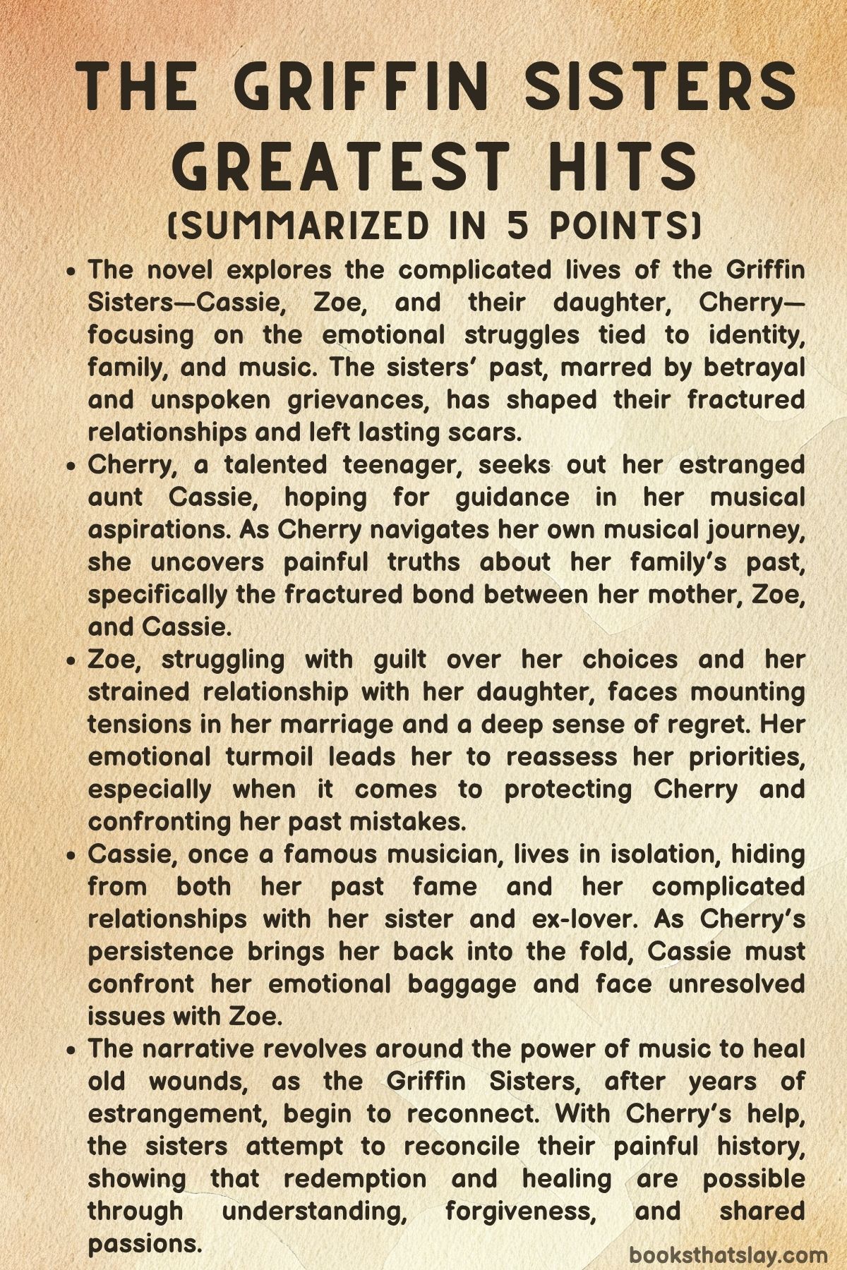 The Griffin Sisters Greatest Hits Summary