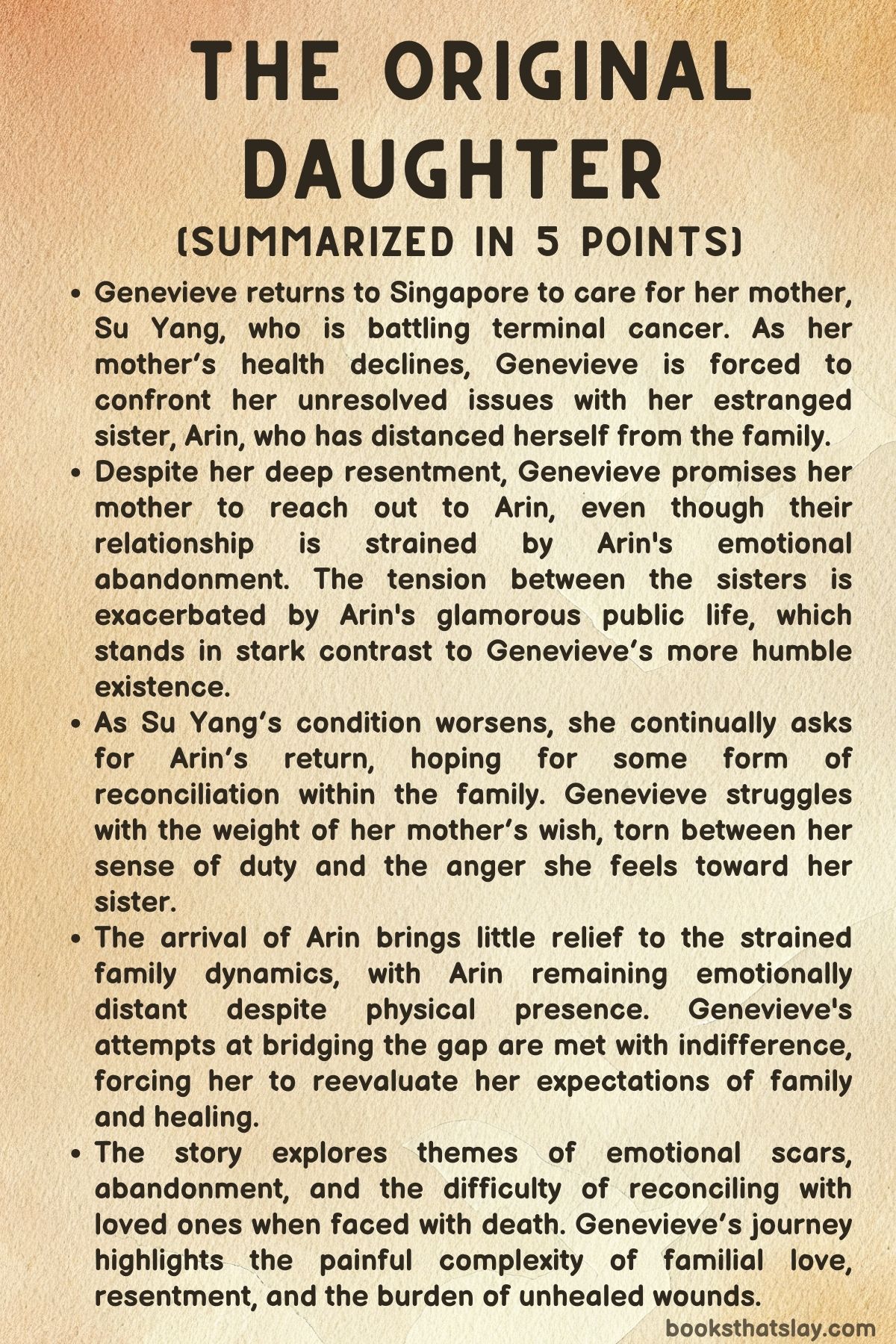 The Original Daughter Summary
