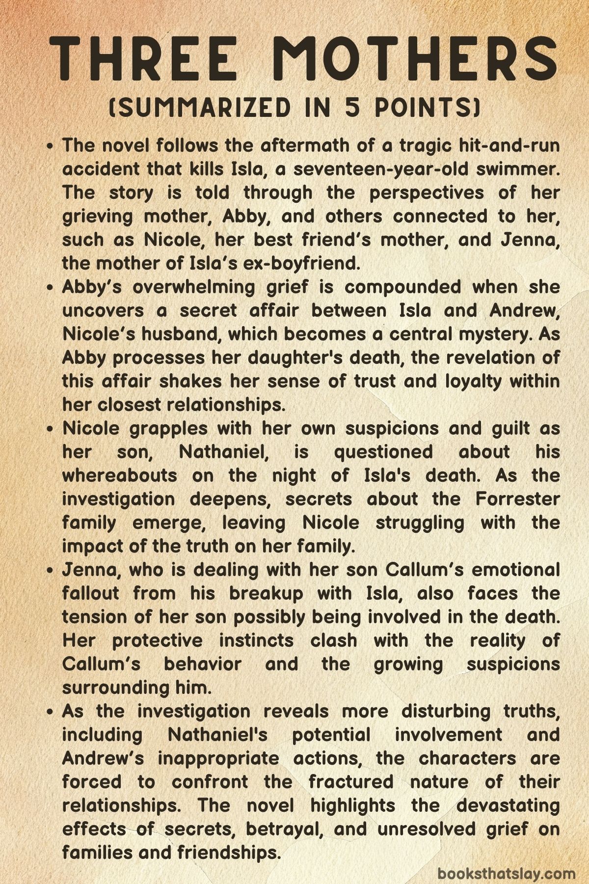 Three Mothers Summary