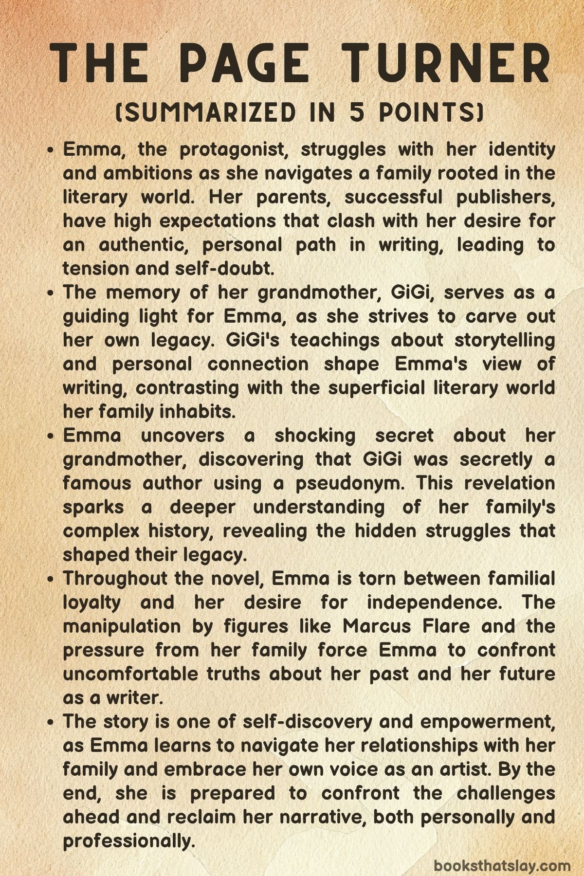 The Page Turner by Viola Shipman Summary