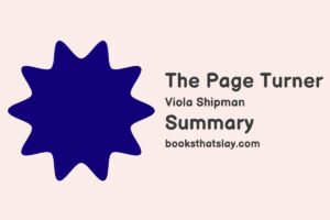 The Page Turner Summary, Characters and Themes | Viola Shipman