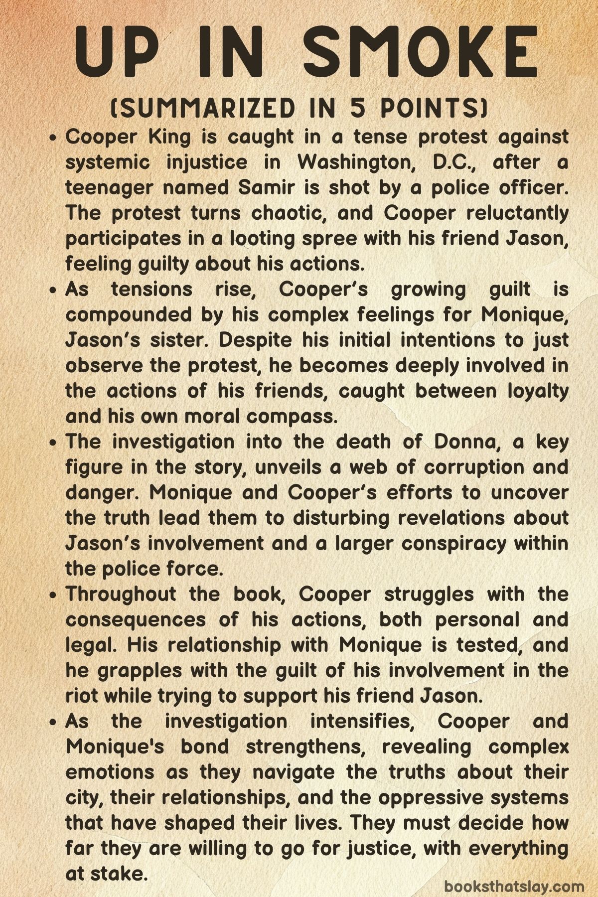 Up in Smoke Summary
