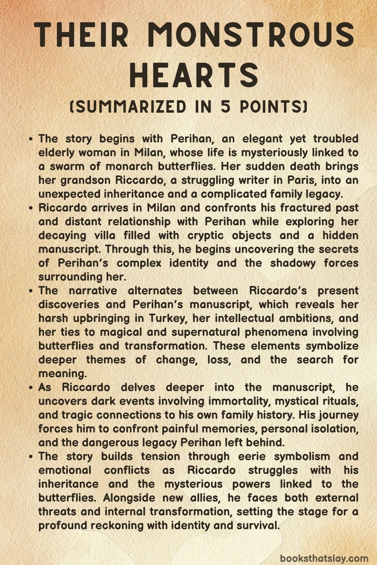Their Monstrous Hearts Summary