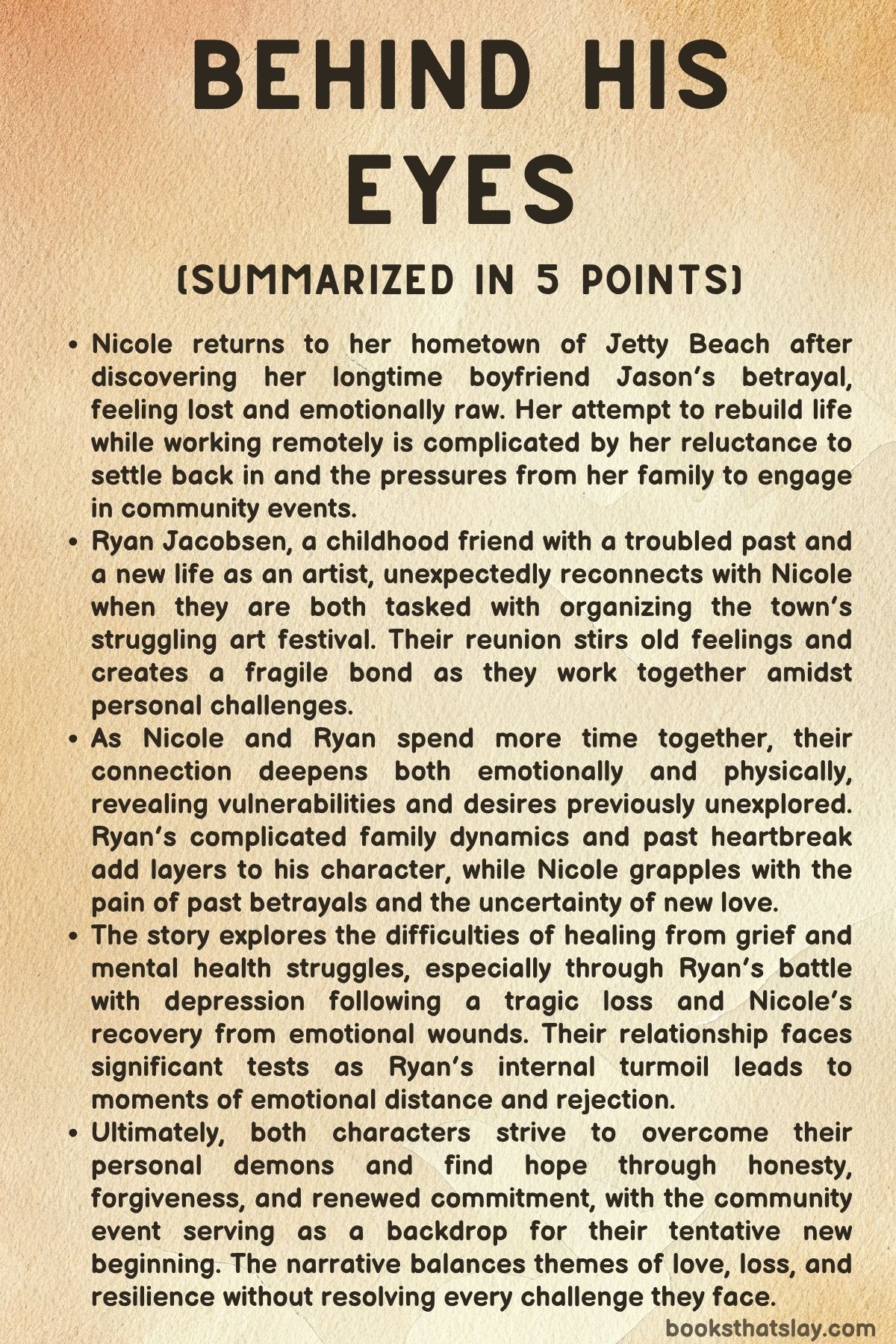 Behind His Eyes Summary