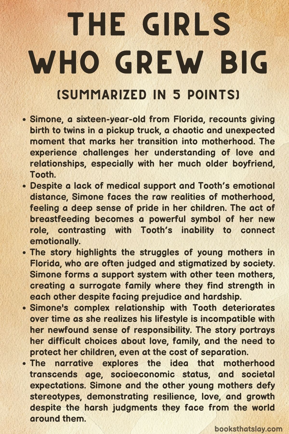 The Girls Who Grew Big Summary