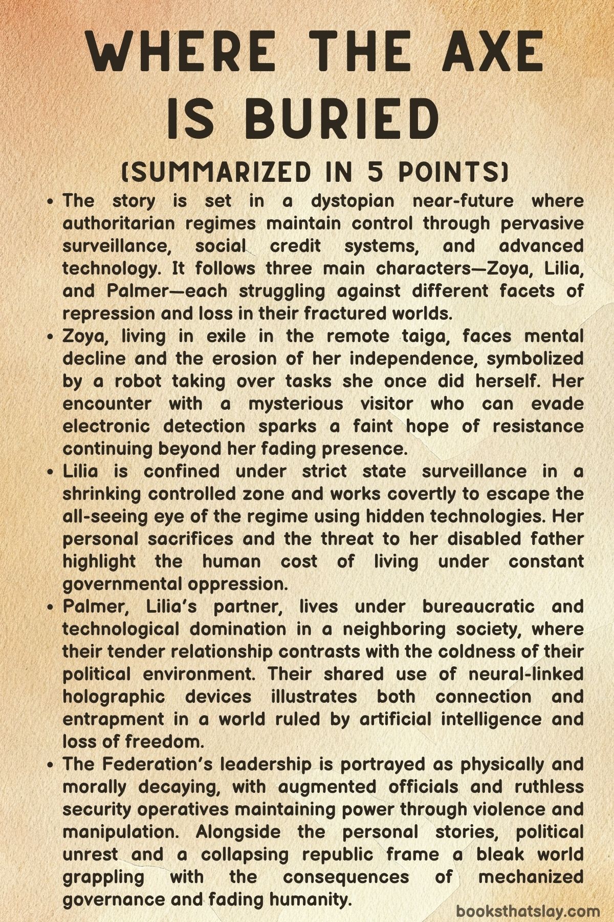 Where the Axe is Buried Summary