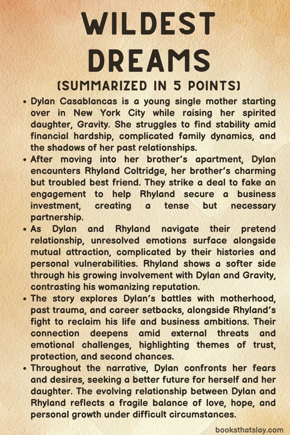 Wildest Dreams by LJ Shen Summary