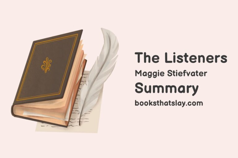 The Listeners Summary, Characters and Themes | Maggie Stiefvater