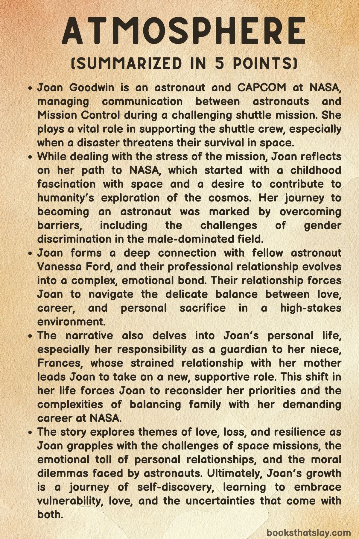 Atmosphere by Joan Goodwin Summary