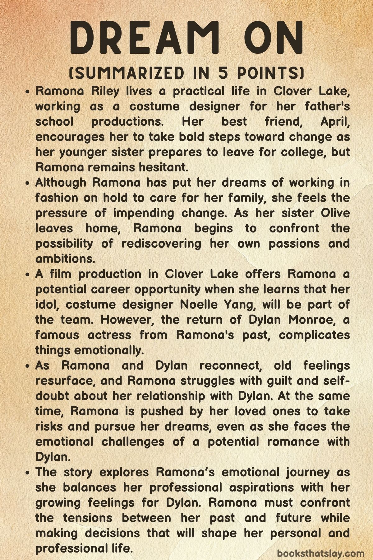 Dream On Summary