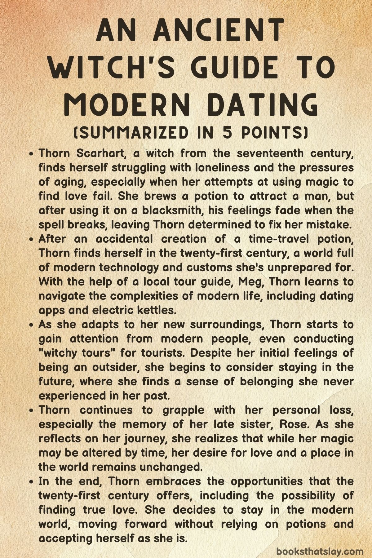 An Ancient Witch's Guide to Modern Dating Summary