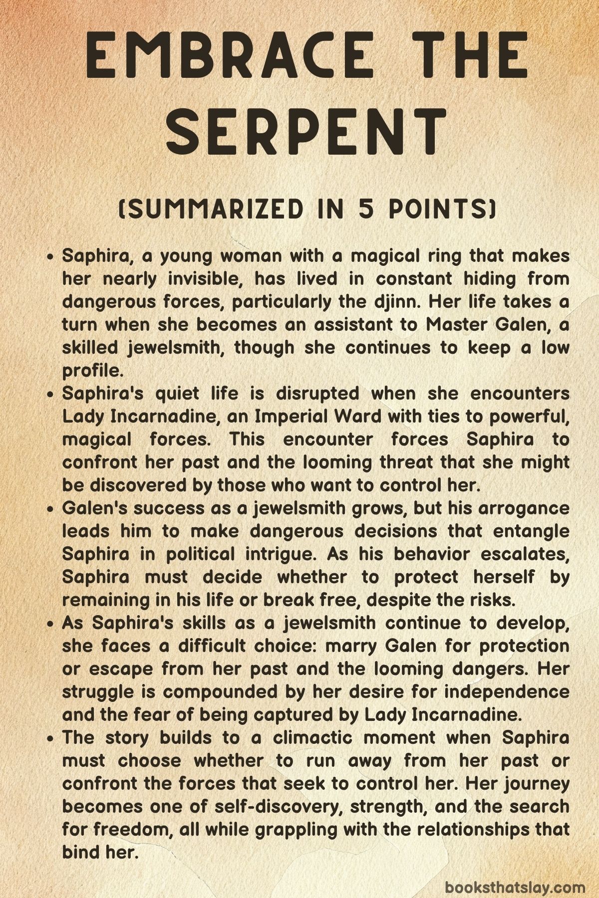 Embrace the Serpent Summary