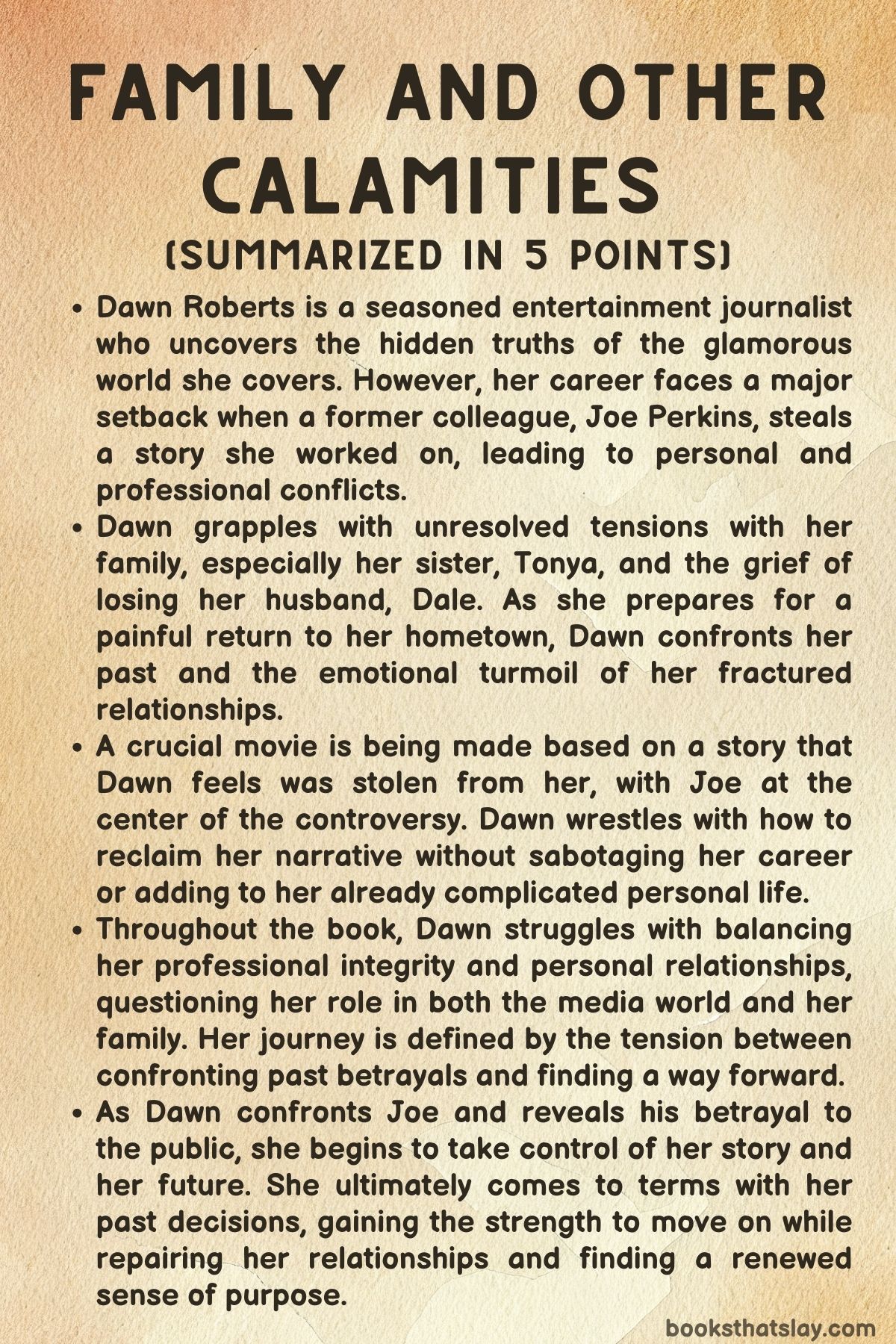 Family and Other Calamities Summary Summary
