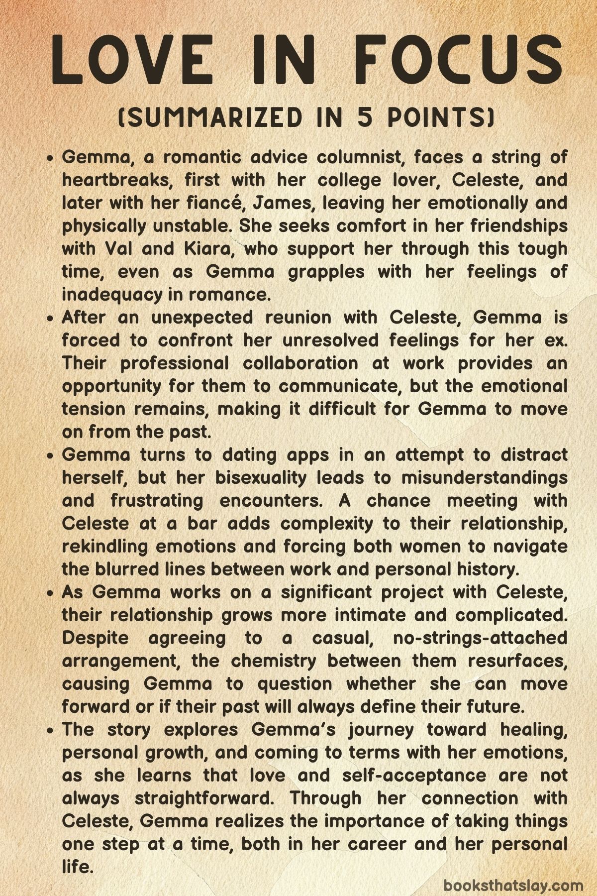Love in Focus Summary