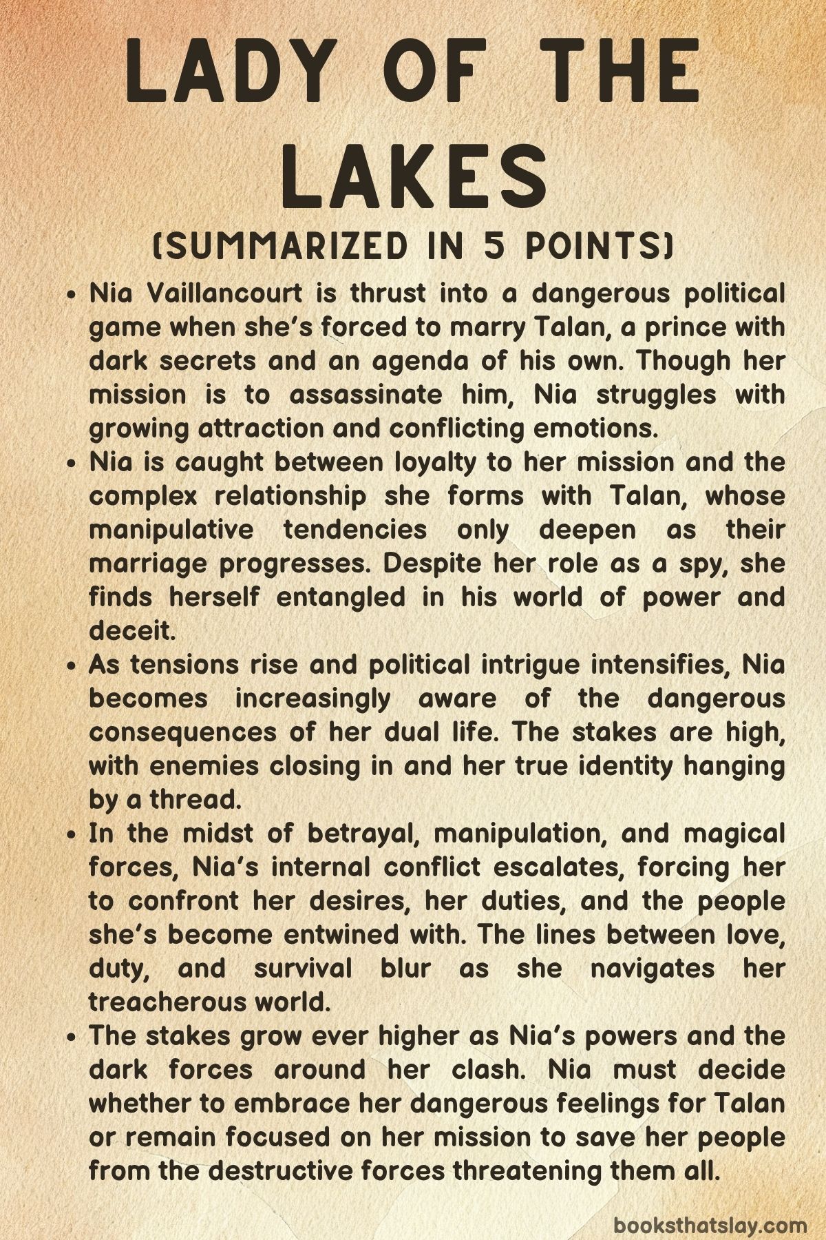 Lady of the LAkes Summary