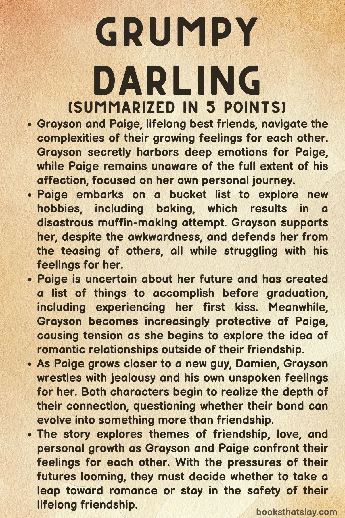 Grumpy Darling Summary, Characters and Themes