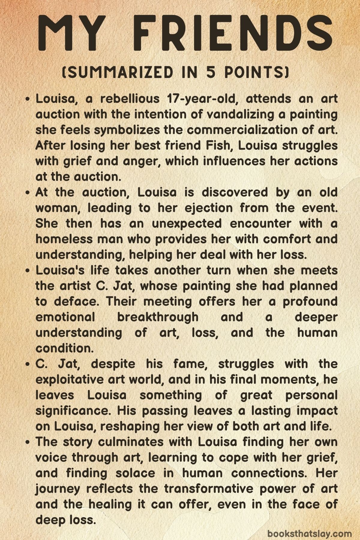 My Friends by Fredrick Backman Summary