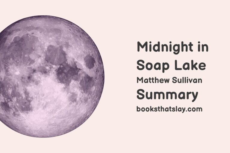 Midnight in Soap Lake Summary, Characters and Themes