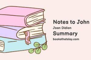 Notes To John Summary and Analysis