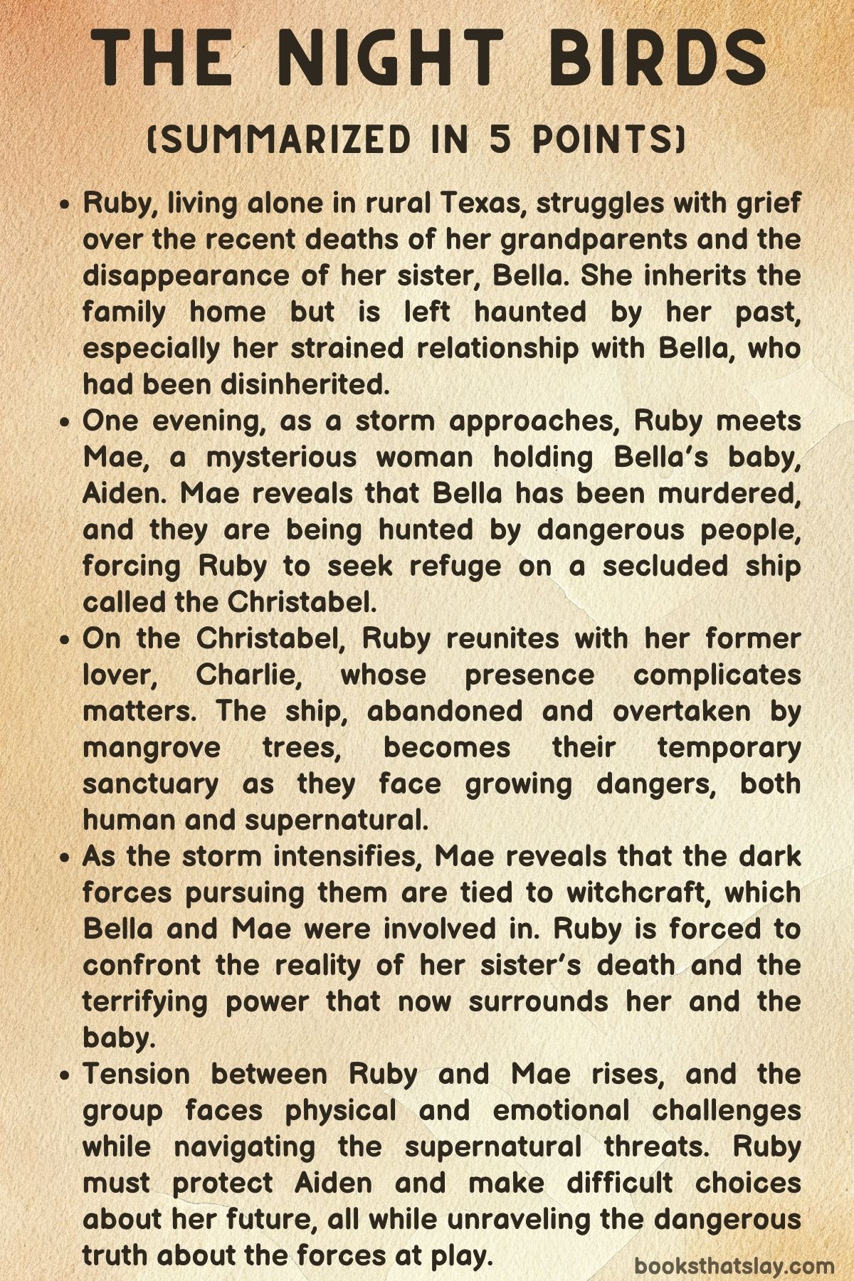 The Night Birds Summary