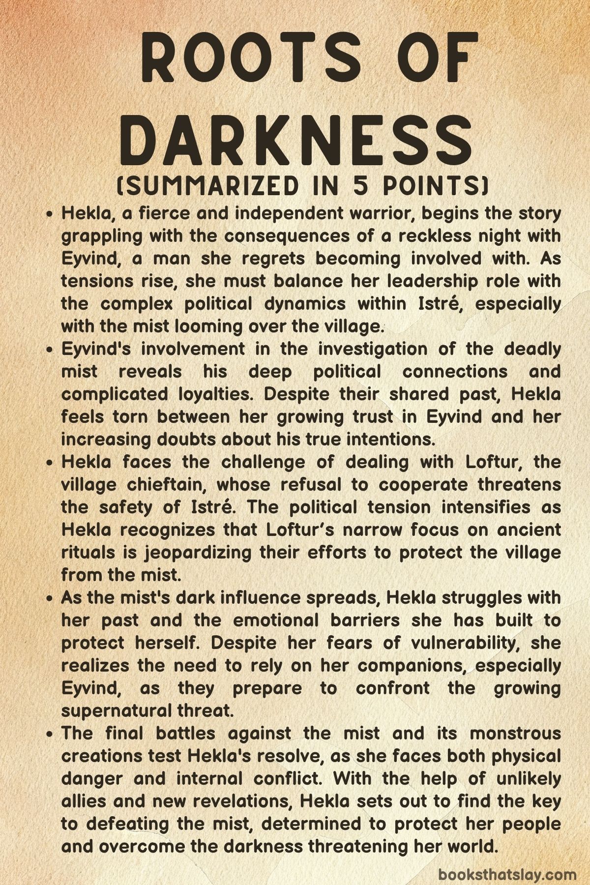 Roots of Darkness Summary