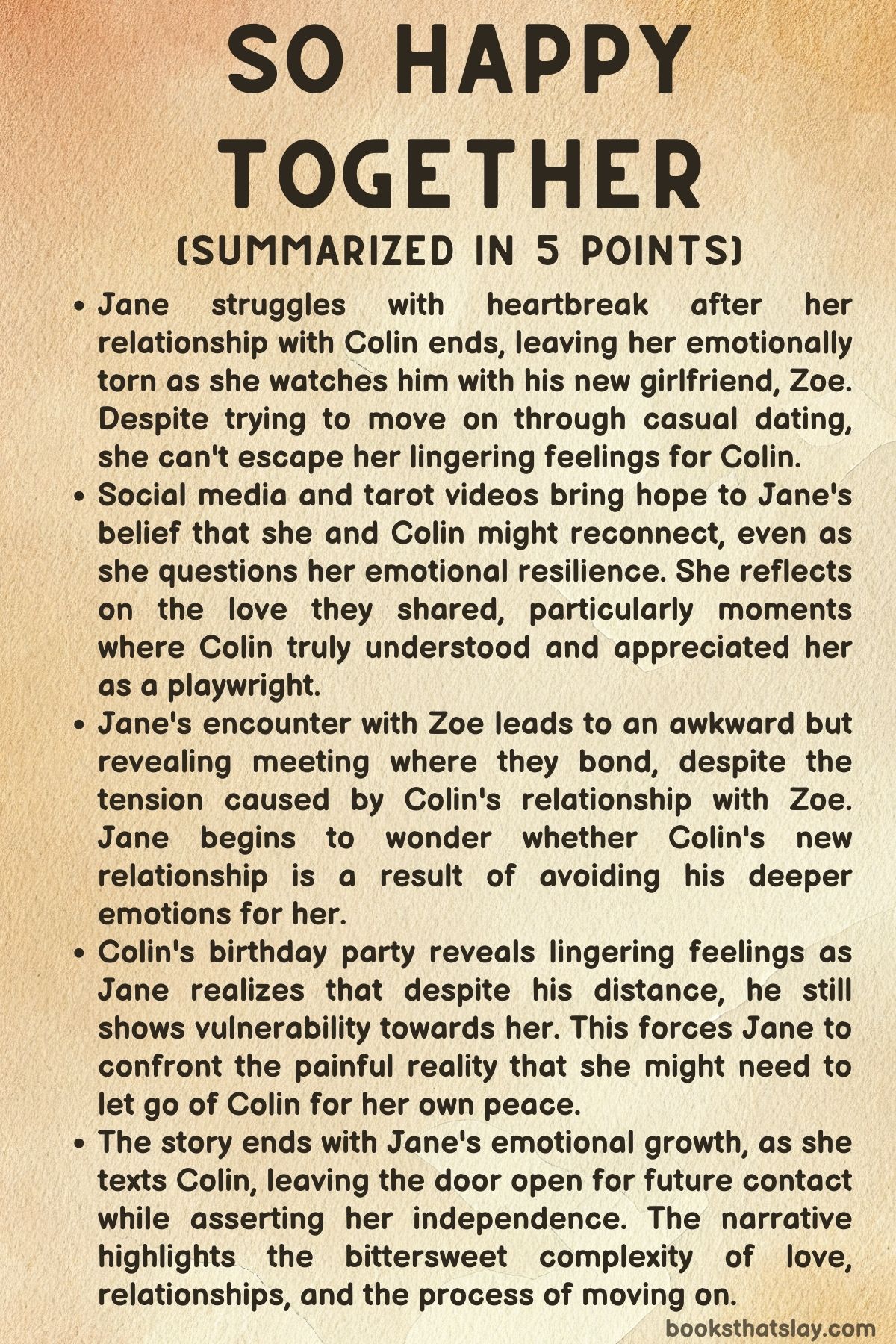 So Happy Together Summary