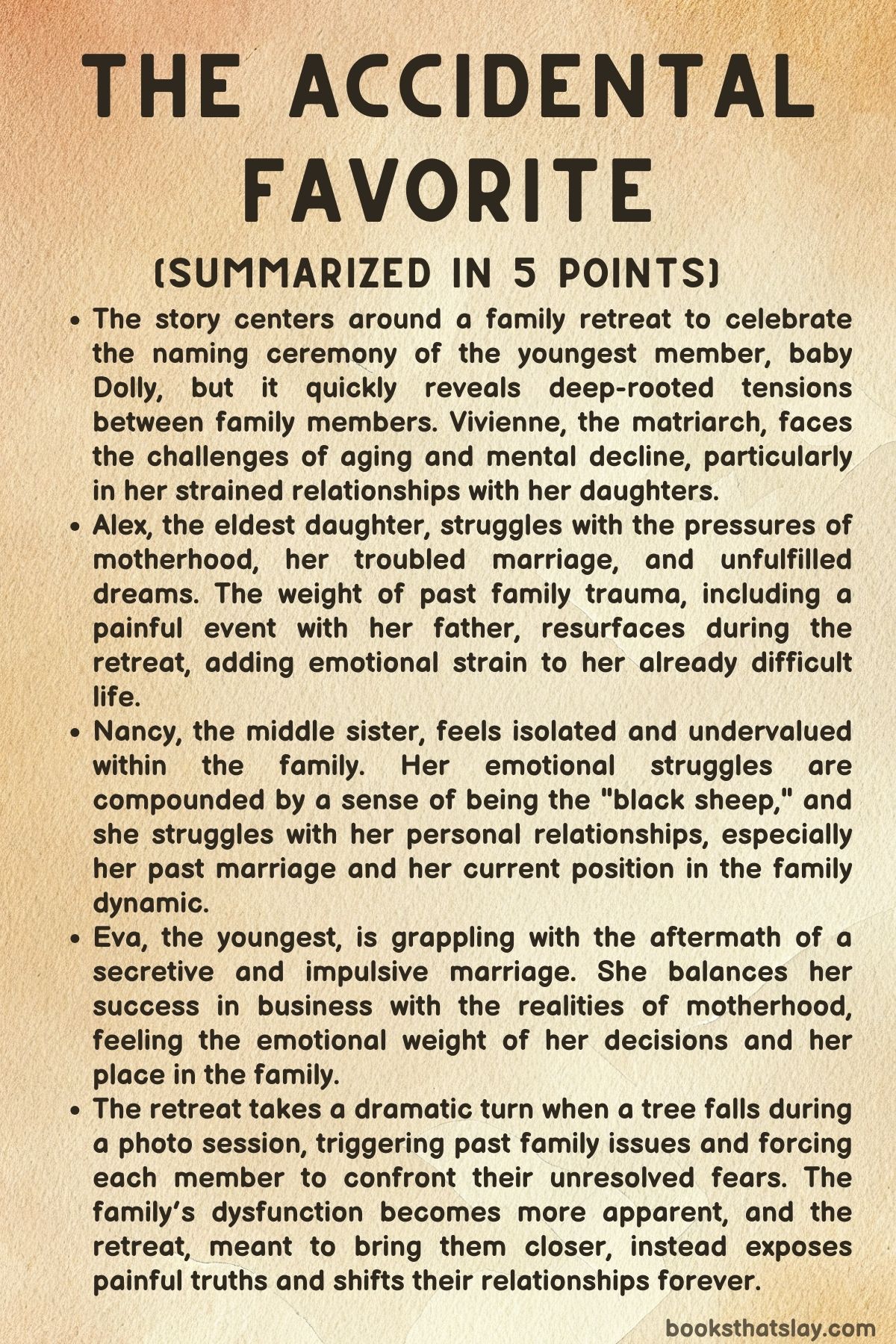 The Accidental Favorite Summary