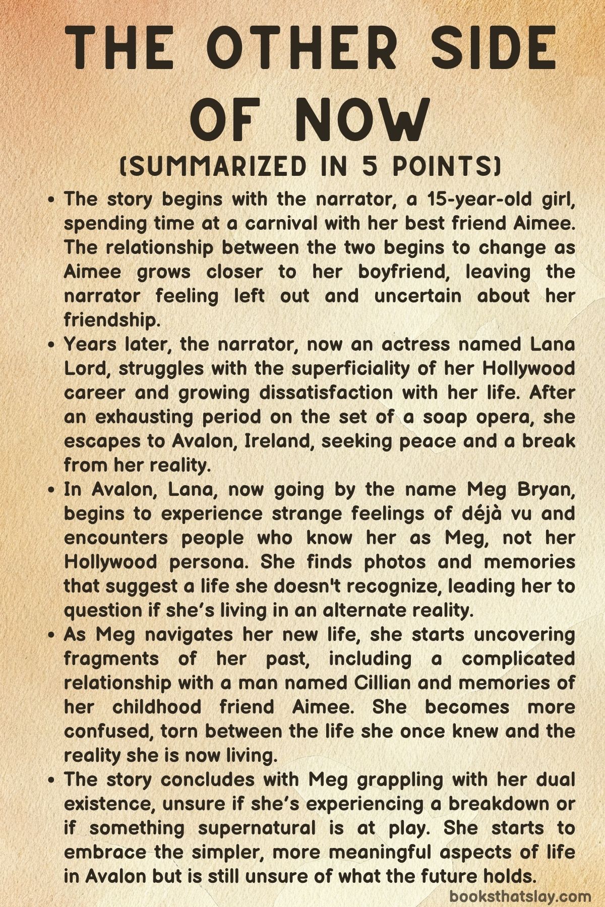 the other side of now summary