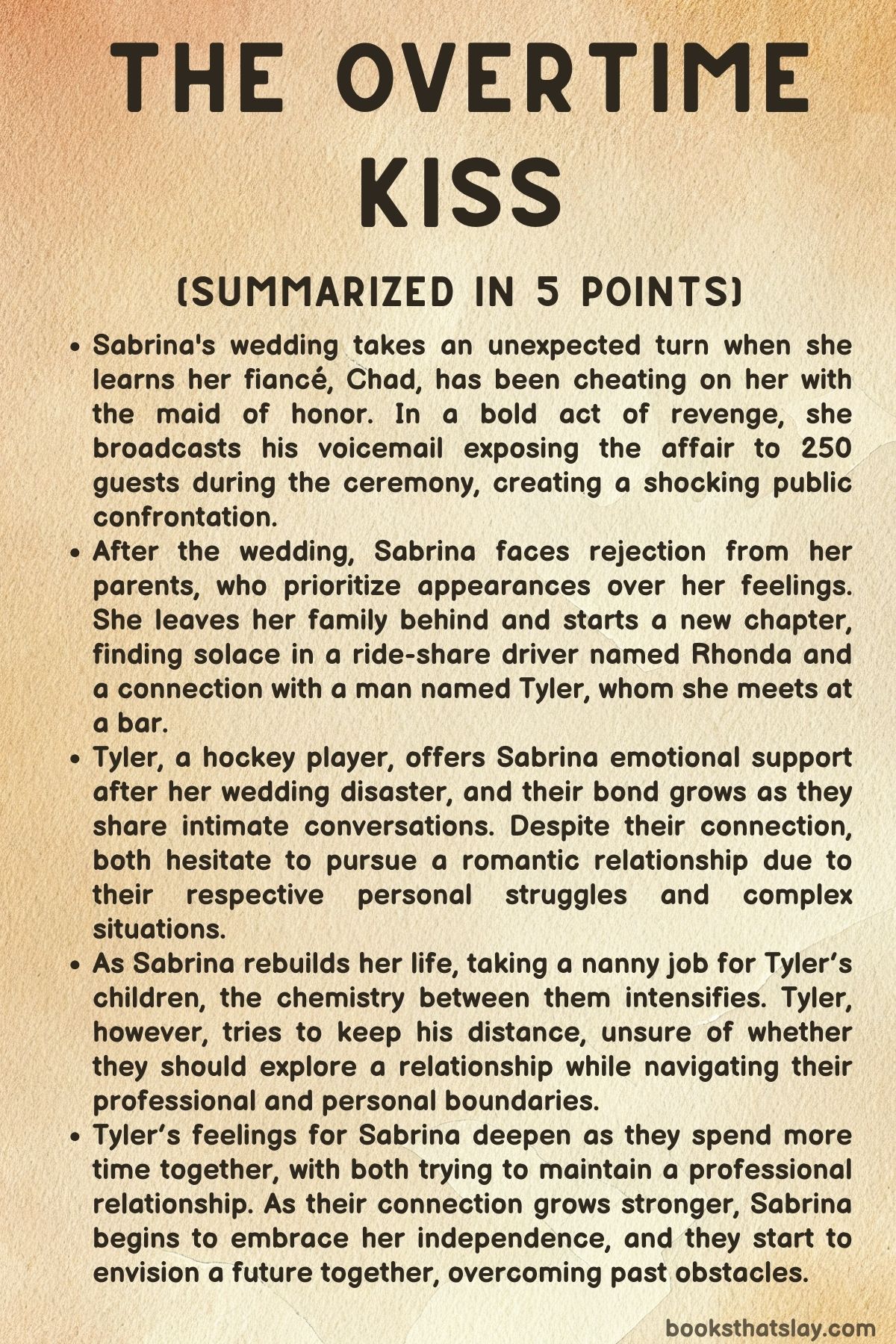 The Overtime Kiss Summary