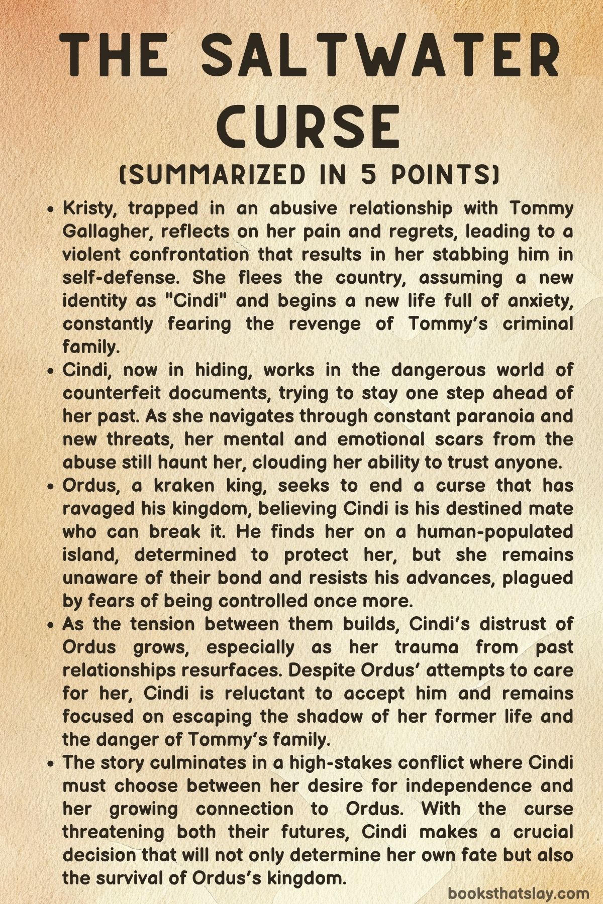 The Saltwater Curse Summary