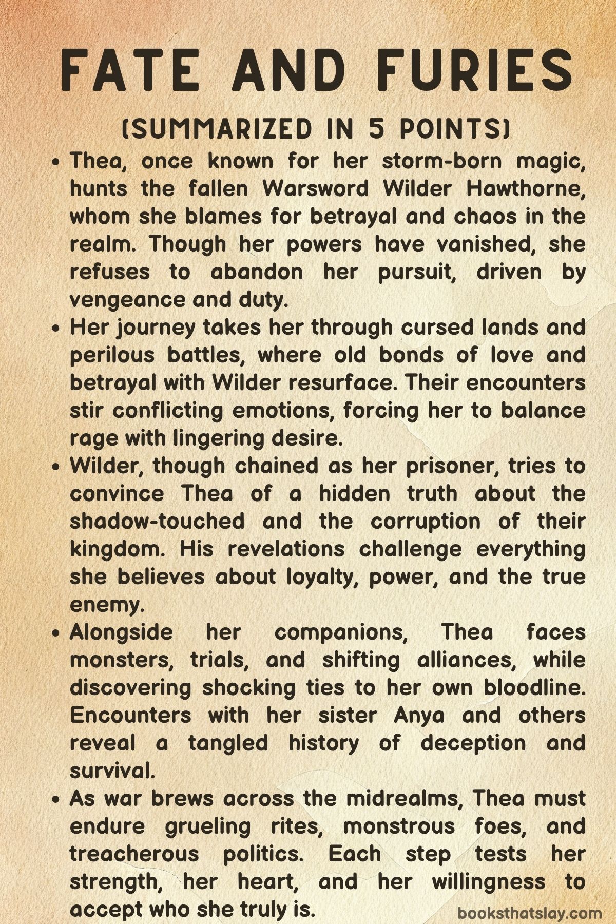 Fate and Furies Summary