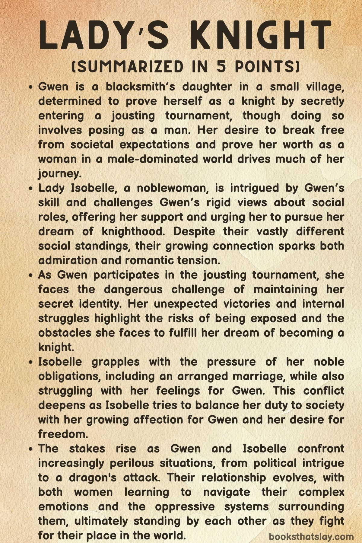 Lady's Knight Summary